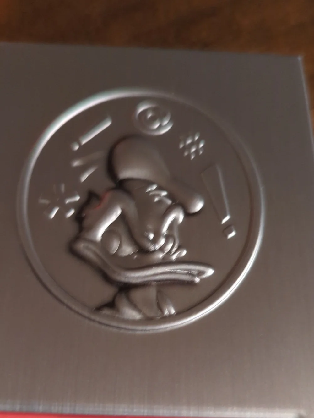 Vintage Donald Duck Picture Frame 2x3 In.